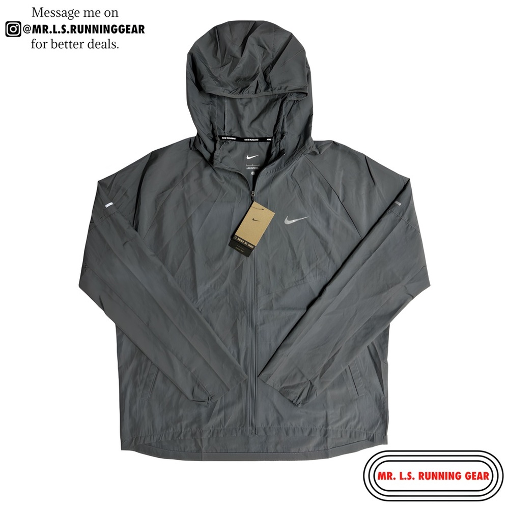 Nike Miler Repel Running Jacket DD4746-084 - Picture 2 of 3